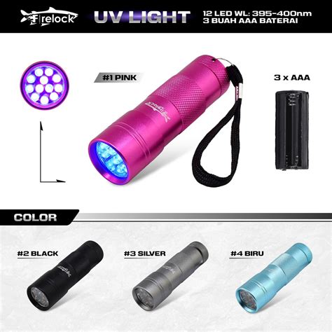 Jual Senter Uv Firelock Uv Light Led Indonesia Shopee Indonesia