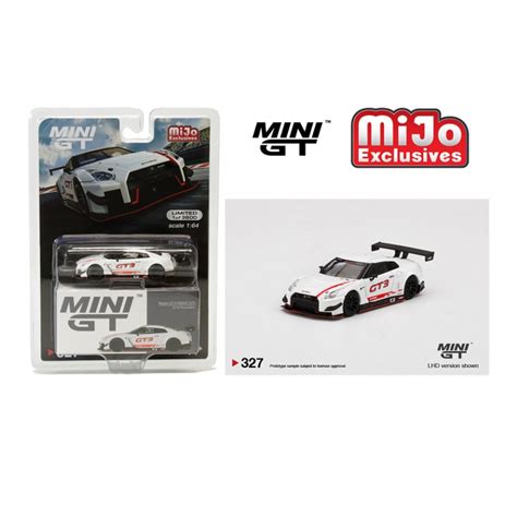 Mini Gt Nissan Gt R Nismo Gt3 2018 Presentation Mijo Exclusives Usa 164 Scale Diecast Car