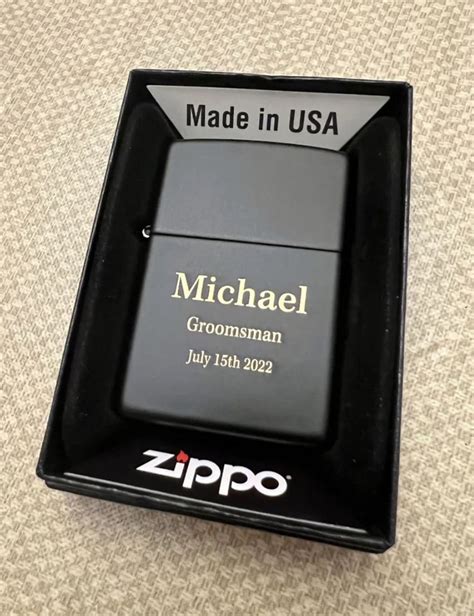 Personalized ZIPPO LIGHTERS For Men Lighter Custom Engraved Etsy