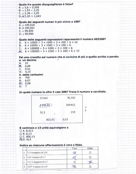 Didattica Matematica Scuola Primaria Esercizi Sui Grandi Numeri