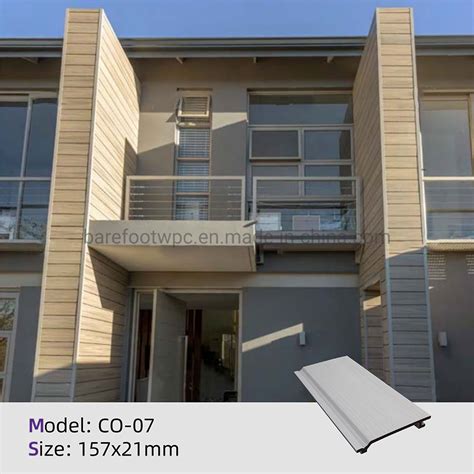 X Mm Co Extrusion Waterproof Uv Resistant Wpc Wall Panel Outdoor