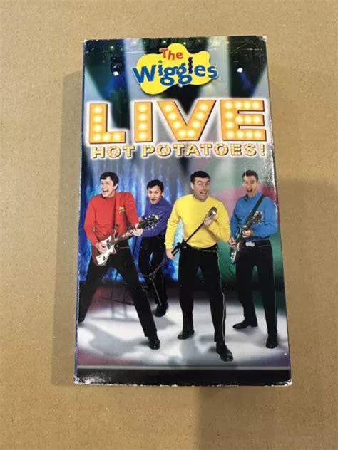 THE WIGGLES Live Hot Potatoes VHS FREE SHIPPING