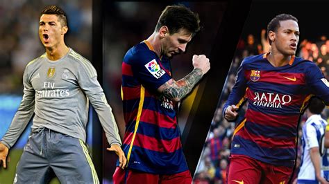 Lionel Messi Vs Cristiano Ronaldo Vs Neymar Jr Ballon Dor Battle 20152016 Hd Youtube