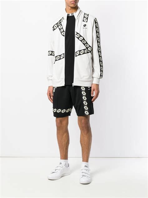 Damir Doma Damir Doma X Lotto Logo Zipped Sweatshirt Farfetch