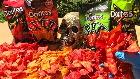 Doritos Insanity 5 Flamin Hot Roulette and Sour Limón YouTube