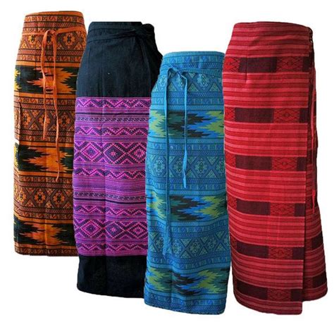 Traditional Thai Sarongs Made With The Best Woven Cotton Fabric