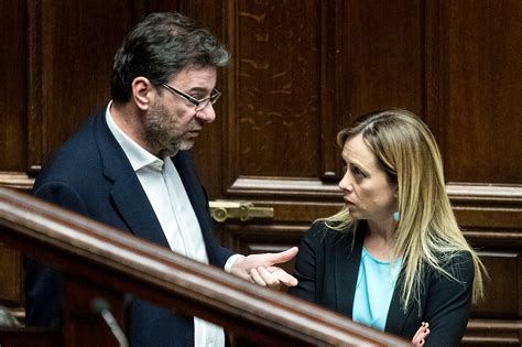 Giorgia Meloni Avverte Giancarlo Giorgetti No Al Tavolo Sulle Riforme