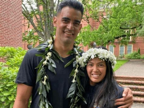 Who is Marcus Mariota's wife Kiyomi Cook?