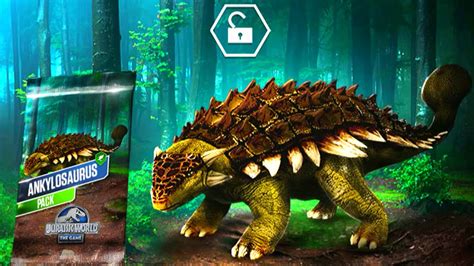 Unlock Ankylosaurus Great Received Rajastega Jurassic World The Game Youtube