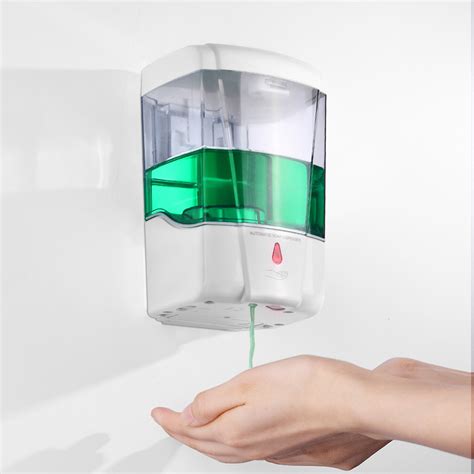 Wall Mounted Ml Hands Free Touchless Liquid Electric Automatic