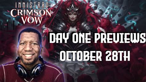 Innistrad Crimson Vow Previews Day October Th Mtg Magic The