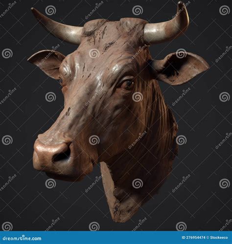 The Importance of Cow Head in Traditional Cuisine Stock Illustration ...