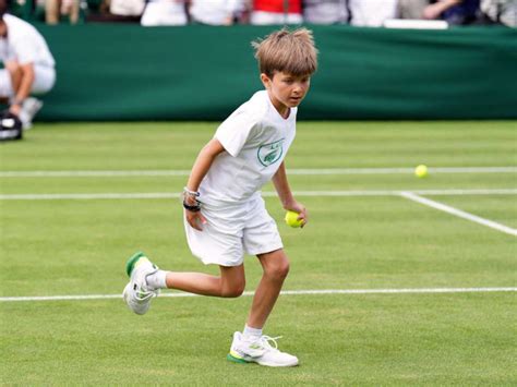 Novak Djokovics Son Stefan Shows The First Signs Of Following His Fathers Footsteps Assists