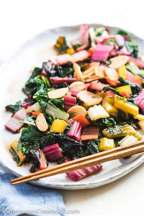 Easy Swiss Chard Stir Fry Omnivores Cookbook