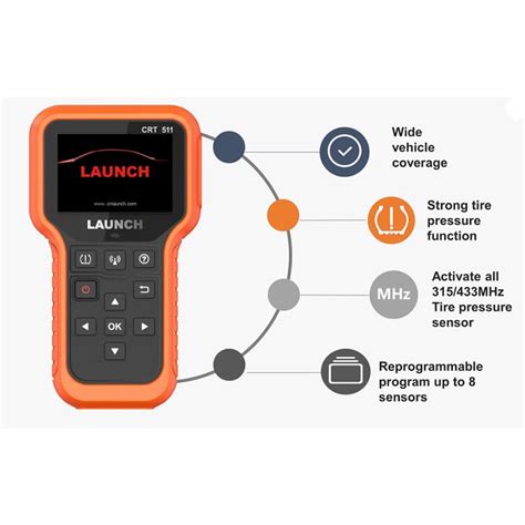 Launch TPMS Tool CRT 511 Easy Way First L L C LAUNCH OMAN