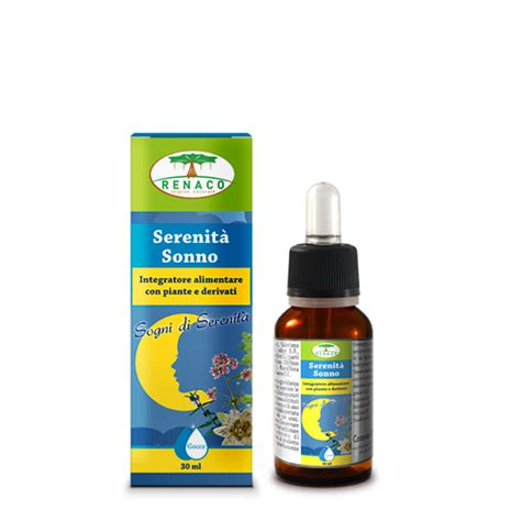 Renaco Serenita Sonno Integratore Alimentare Gocce 30ml