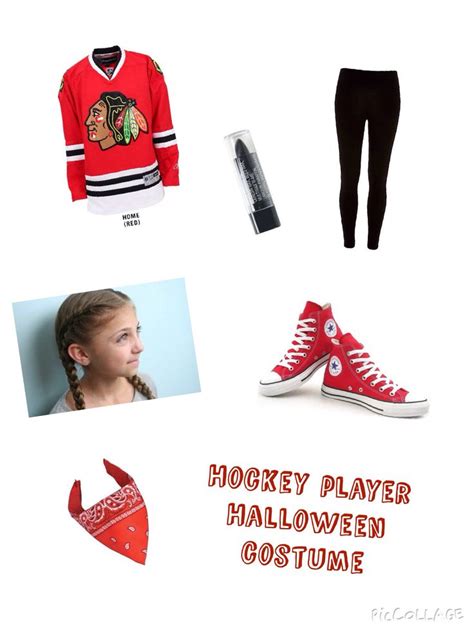 Cute Hockey Player Costume For Halloween Hockey Player Costume