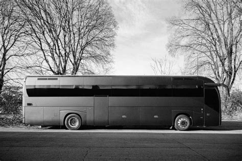 Black Tour Bus