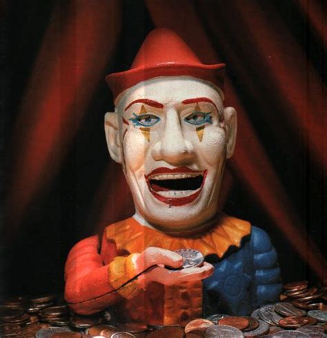 Vintage Circus Clown Bank Send In The Clowns Circus Clown Carnivals