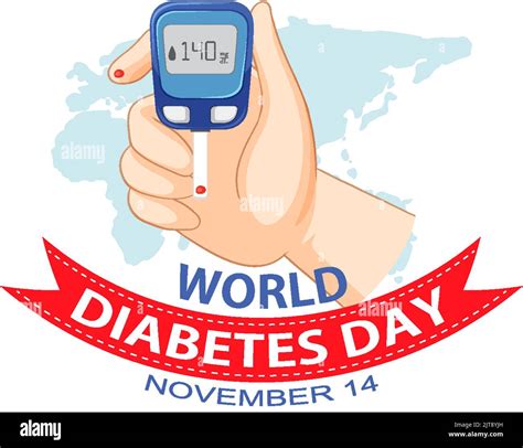 World Diabetes Day Logo Design Illustration Stock Vector Image And Art