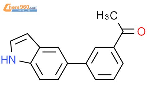 599198 54 6 ETHANONE 1 3 1H INDOL 5 YL PHENYL 化学式结构式分子式mol 960化工网