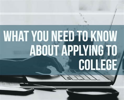 Applying To College What You Need To Know C2 Education