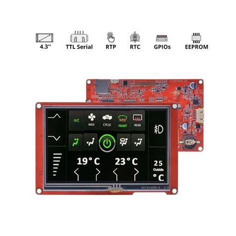 Nextion Intelligent Nx P Hmi Display Inch X Met