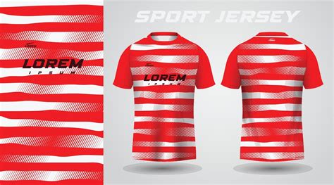 Red Shirt Sport Jersey Design Vector Art At Vecteezy