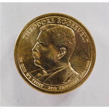 D Theodore Roosevelt Commemorative Presidential Dollar