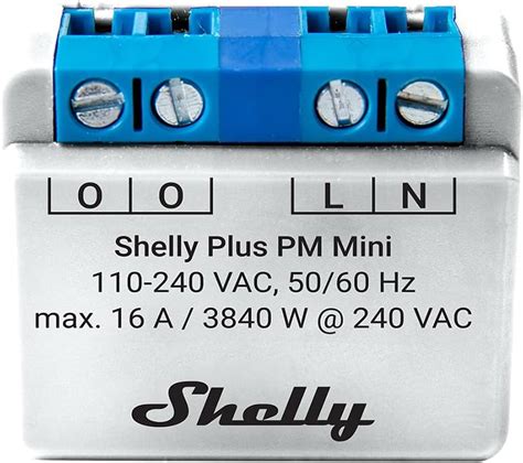 Shelly Plus Pm Mini Wlan Bluetooth Kanal Smart Relais Schalter