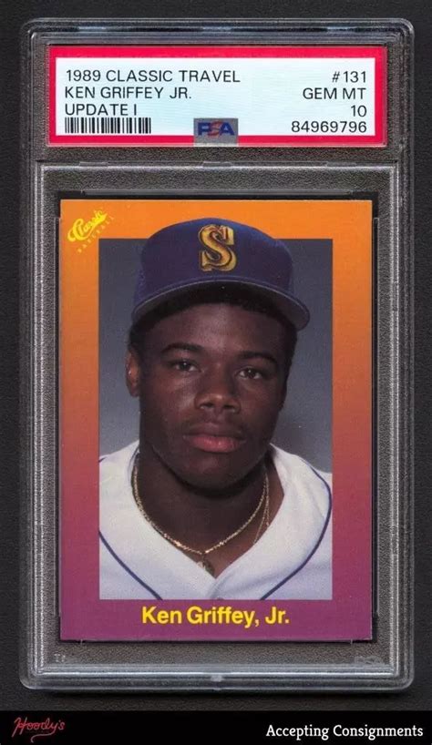 Ken Griffey Jr 1989 Classic Travel 131 Update I Orange Price Guide