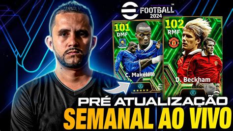 🚨🔥 Efootball 2024 Ao Vivo PrÉ AtualizaÇÃo Semanal Dream Team Youtube