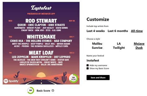 Comment Créer Votre Programmation De Festival Idéale Avec Instafest Et Spotify Gamingdeputy France