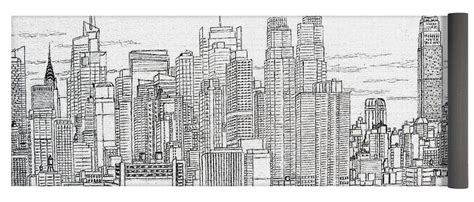 New York Cityscape Drawing at PaintingValley.com | Explore collection ...