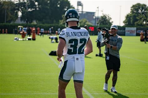 Eagles dominate Browns as Reed Blankenship shines in joint training ...