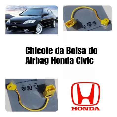 Chicote Da Bolsa De Airbag Honda Civic Original Parcelamento Sem Juros