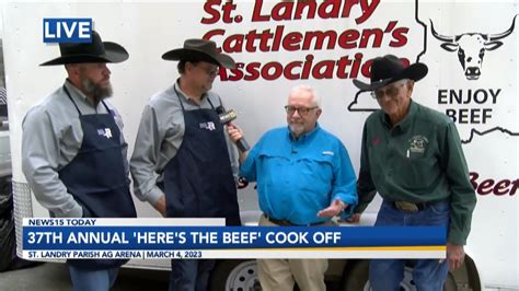 The St Landry Parish Cattlemen S Association Is Having The Annual Here S The Beef Cook Off