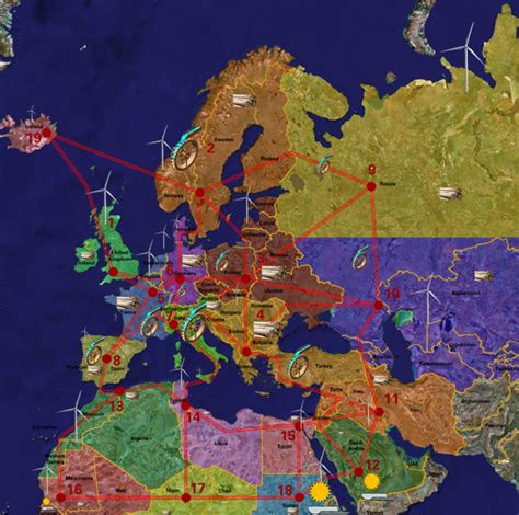 Supergrid Superstromnetz Bertragungsnetze Hochspannungs