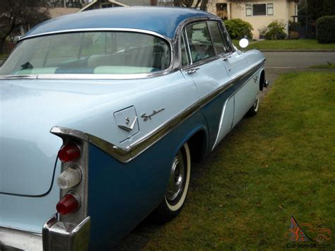 1956 Desoto Four Door Hardtop Fireflite Sportsman Two Tone Blue