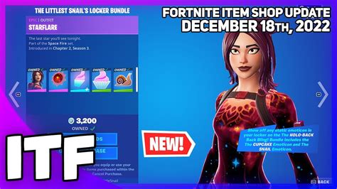 ICON SKINS ARE BACK Fortnite Item Shop December 18th 2022 Fortnite