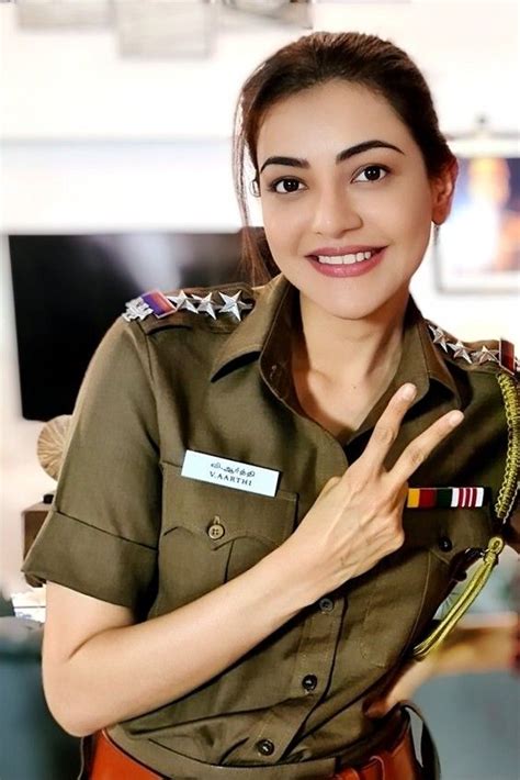 Kajal Agarwal Police Dress