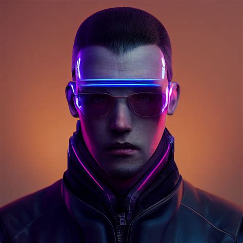 ArtStation - Cyberpunk Character Portrait Pack - Male | Game Assets