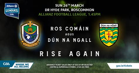 Final Allianz League Fixture Donegal Gaa