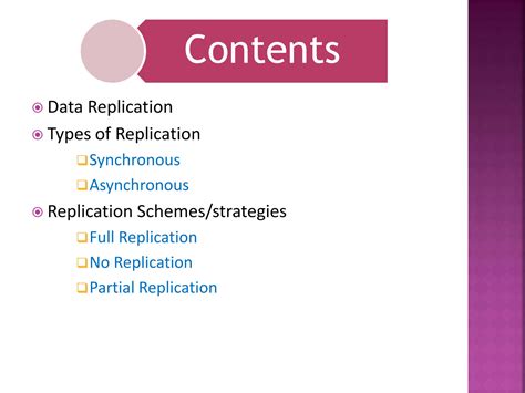 SOLUTION: Lecture 6 types and schemes of replication - Studypool 