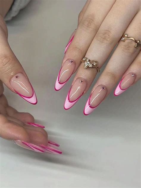 Almond Acrylic Nails Pretty Acrylic Nails Short Acrylic Nails Pretty