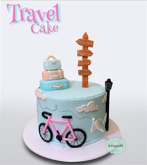 Torta Viaje Medell N Decorated Cake By Dulcepastel Cakesdecor