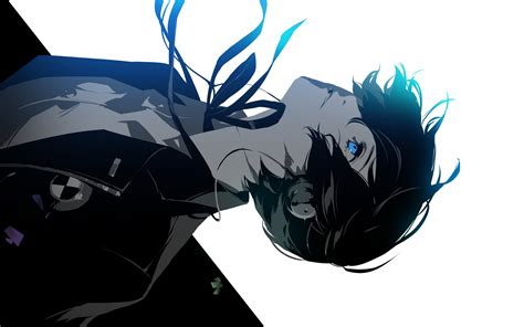 Makoto Yuki Wallpaper 4K Black And White Persona 3 Reload