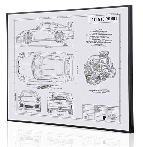 Porsche 911 Blueprint