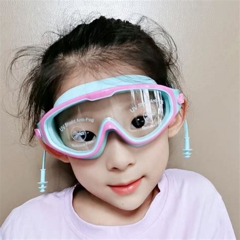 Transparent Kid H Naked Mirror Sain Ve Lunettes De Natation