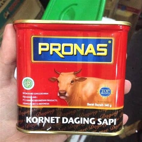 Jual Kornet Daging Sapi Corned Beef Pronas 340gr Shopee Indonesia